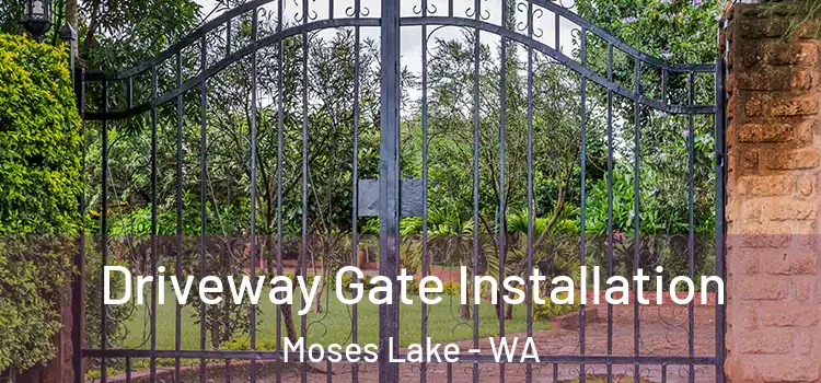 Driveway Gate Installation Moses Lake - WA