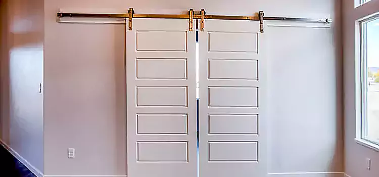 Glass Barn Door with Installation Hardware Kit Moses Lake